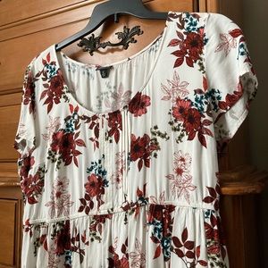 Torrid Floral Skater Dress